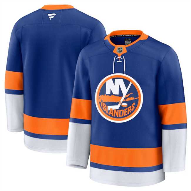 Mens New York Islanders Blank Royal 2024-25 Home Stitched Hockey Jersey Dzhi